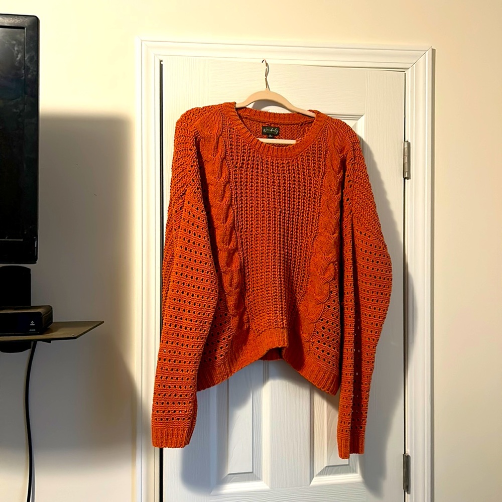 Wonderly knit sweater